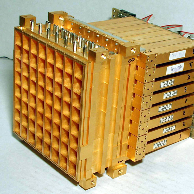 64 канальный радиометрический приёмник 3-х мм диапазона волн